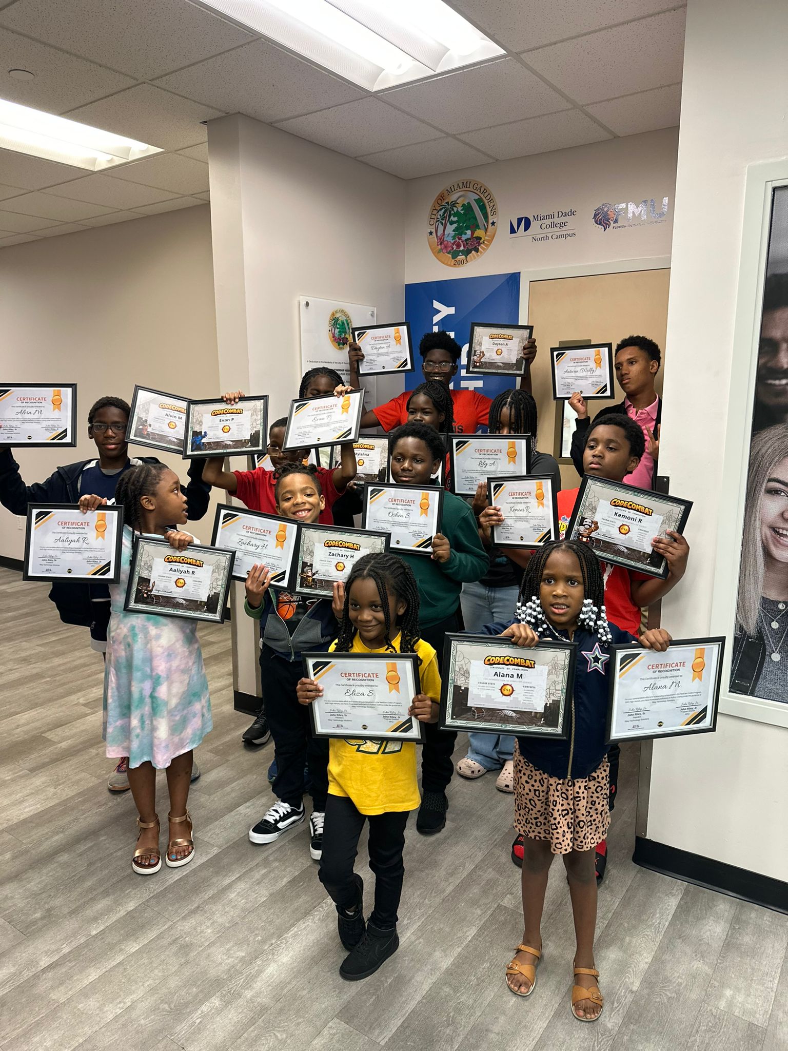 City of Miami Gardens NextGen Coders Class Graduates Photo #11