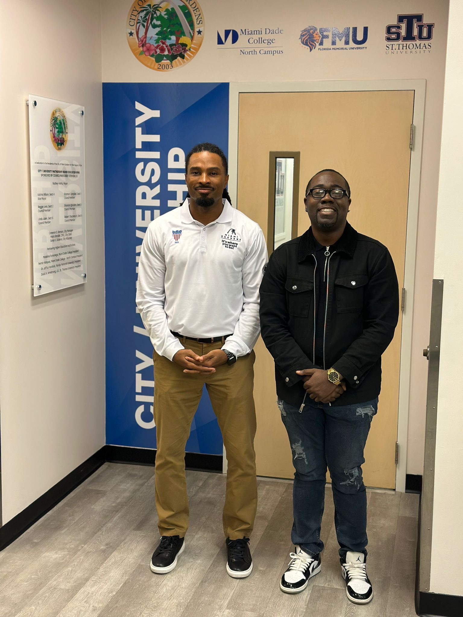 City of Miami Gardens NextGen Coders Class Workshop Photo #9 Mr. Sherman & Mr. Riley