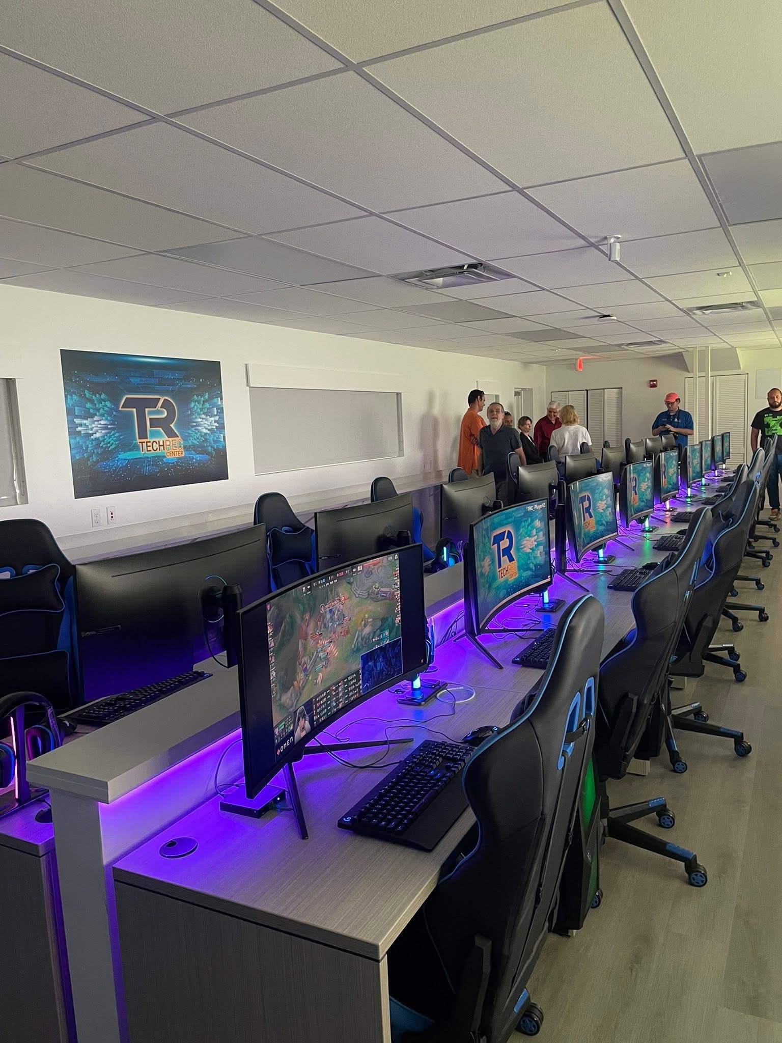Pompano Beach, FL STEM TechRec Center Ribbon Cutting Event May 2025 City TechRec Tour